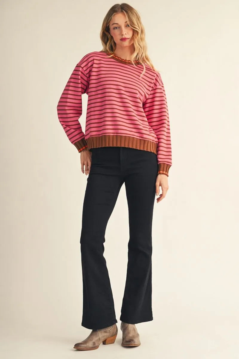 JODIFL G51272 PINK MIX TOP
