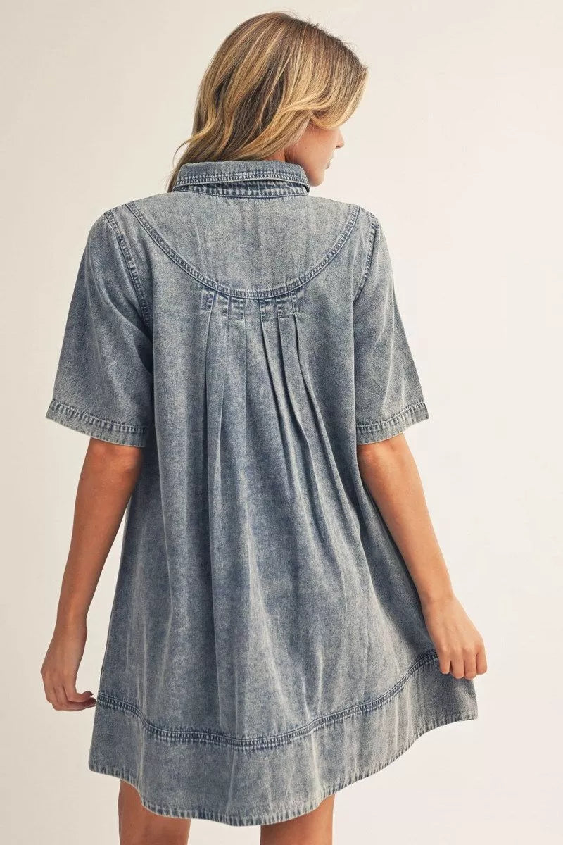JODIFL DENIM DRESS R7070