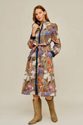 JODIFL FOREST GREEN DRESS B51310-1