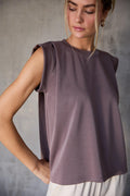 KLD KD45518-BROWN TOP