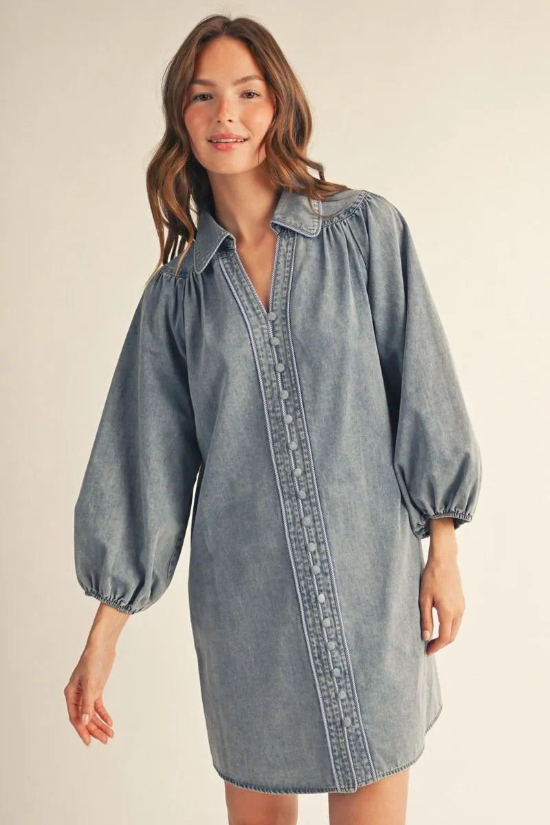 JODIFL DENIM DRESS G16526