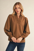JODIFL MOCHA TOP H17415