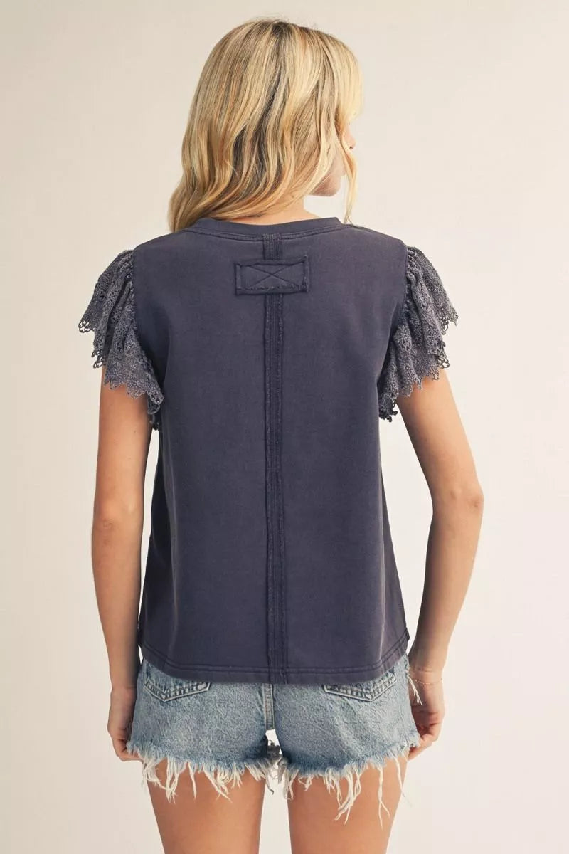JODIFL NAVY TOP R7167