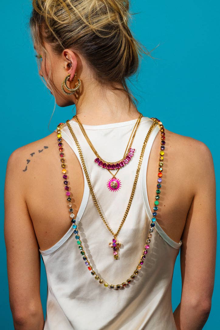 TOVA Slim Hoop Earrings