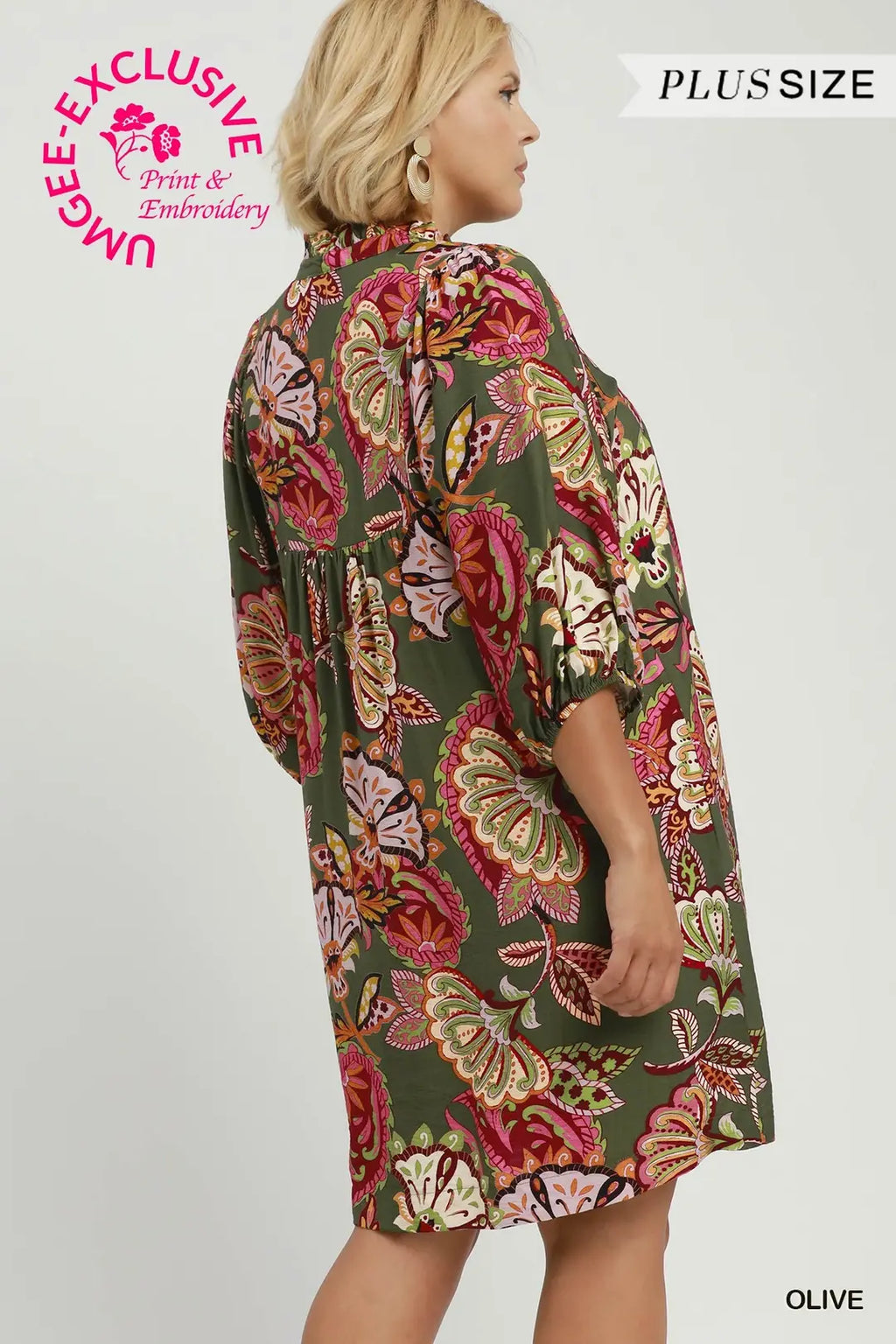 UMGEE FLORAL DRESS WK0939