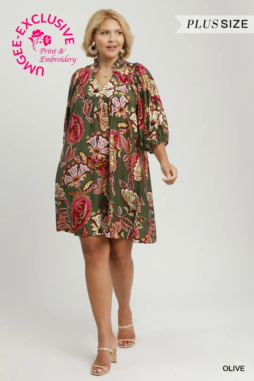UMGEE FLORAL DRESS WK0939
