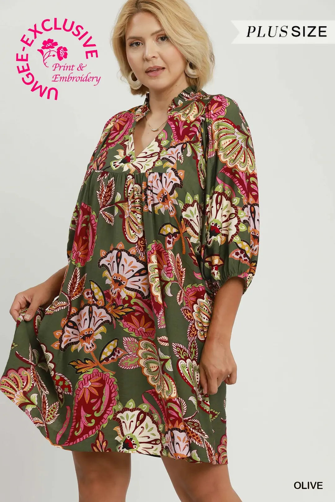 UMGEE FLORAL DRESS WK0939