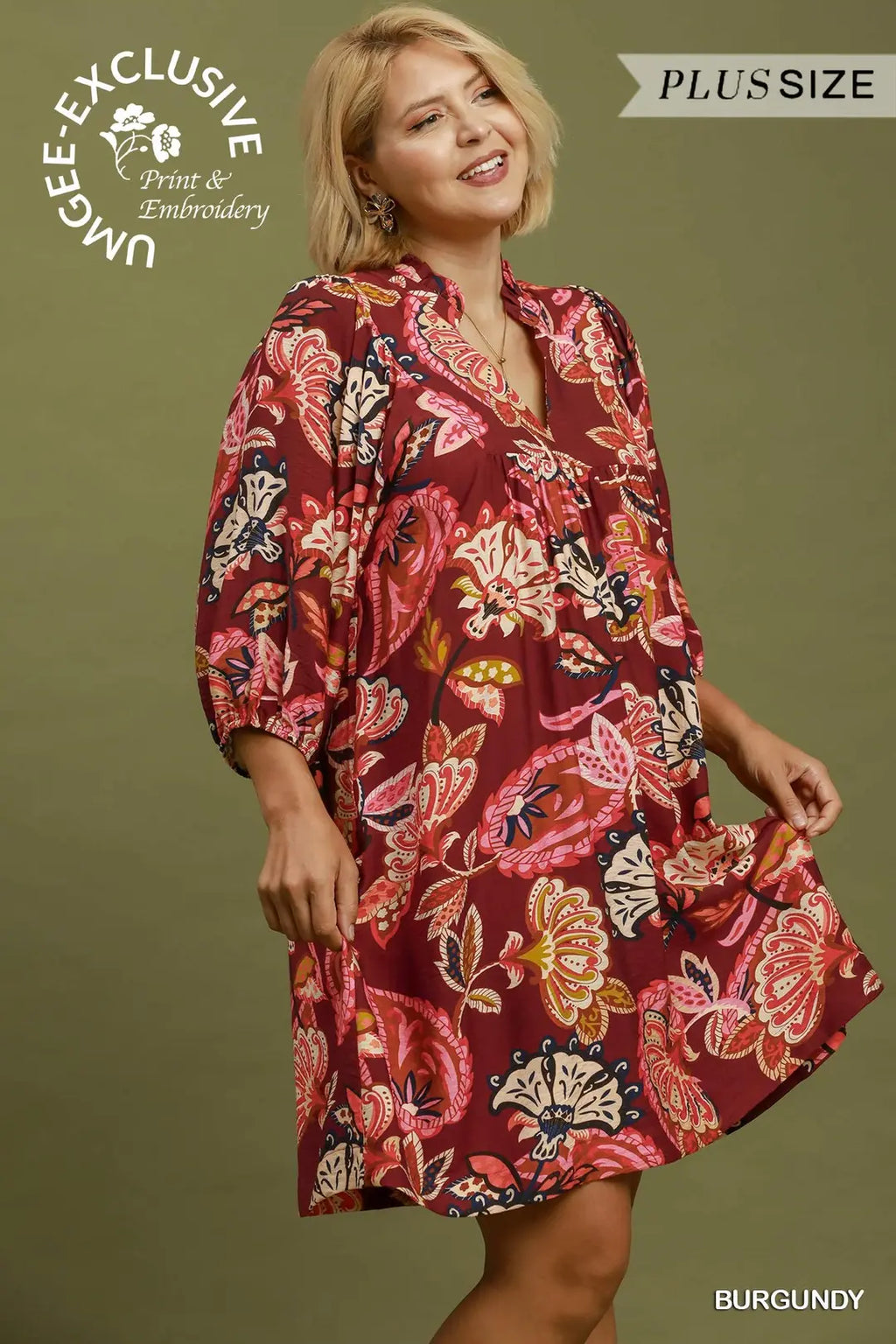 UMGEE FLORAL DRESS WK0939