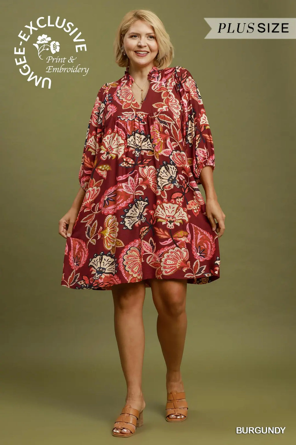 UMGEE FLORAL DRESS WK0939