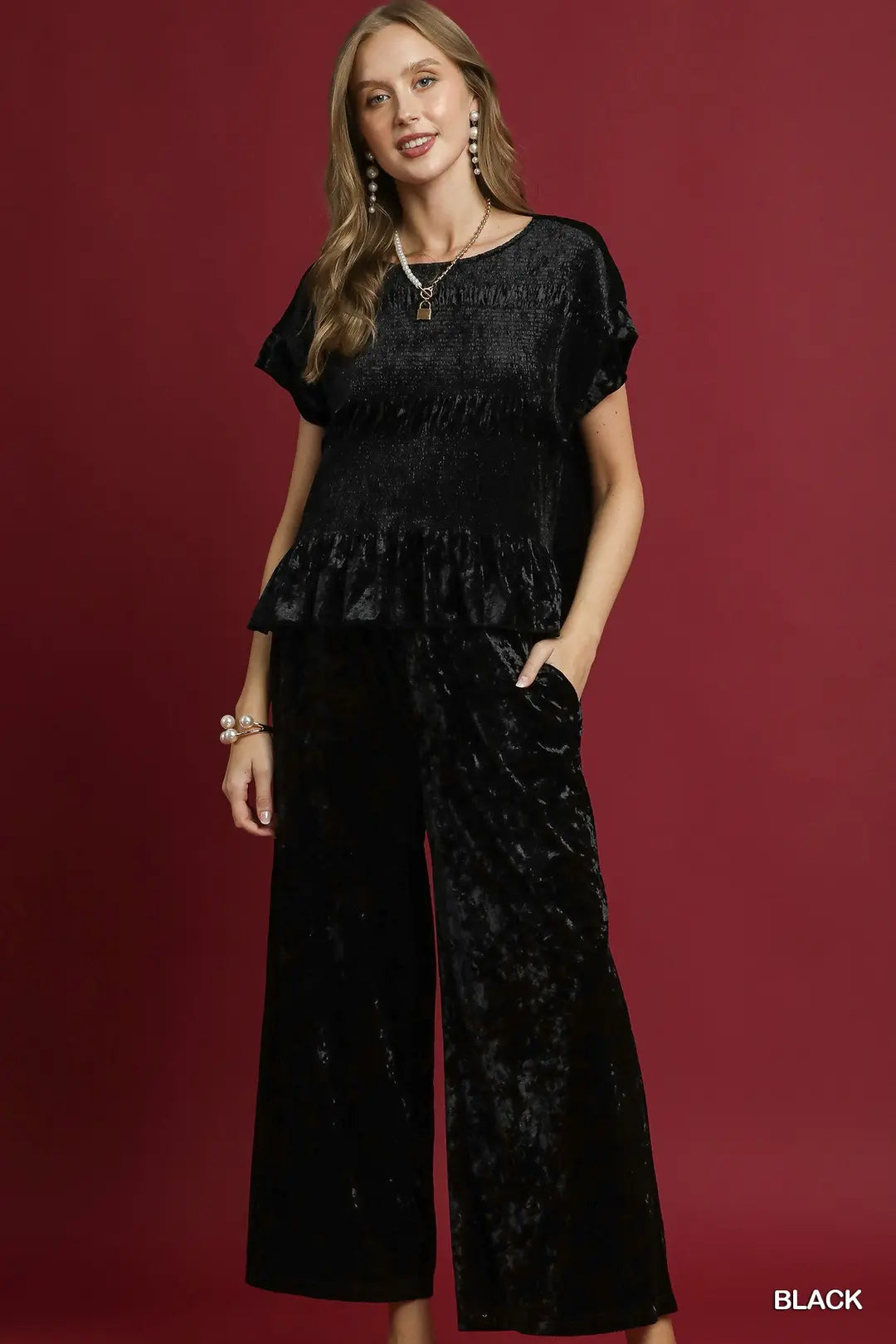 UMGEE VELVET TOP