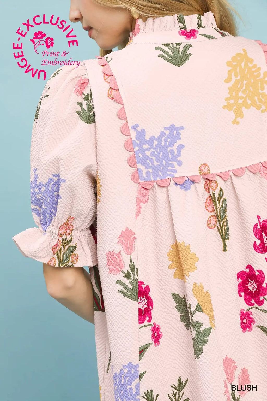 UMGEE BLUSH DRESS C5764