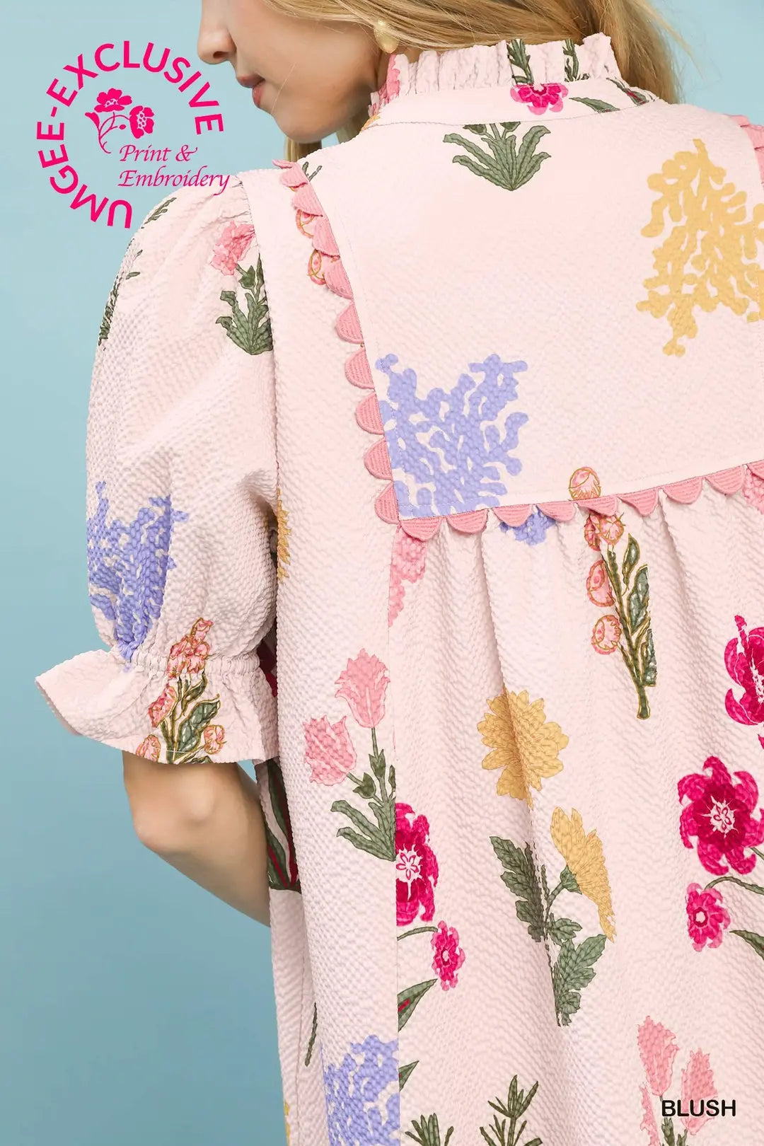 UMGEE BLUSH DRESS C5764