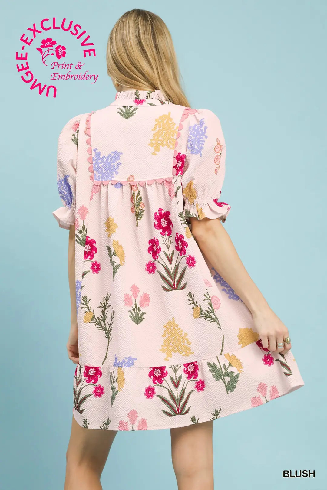 UMGEE BLUSH DRESS C5764