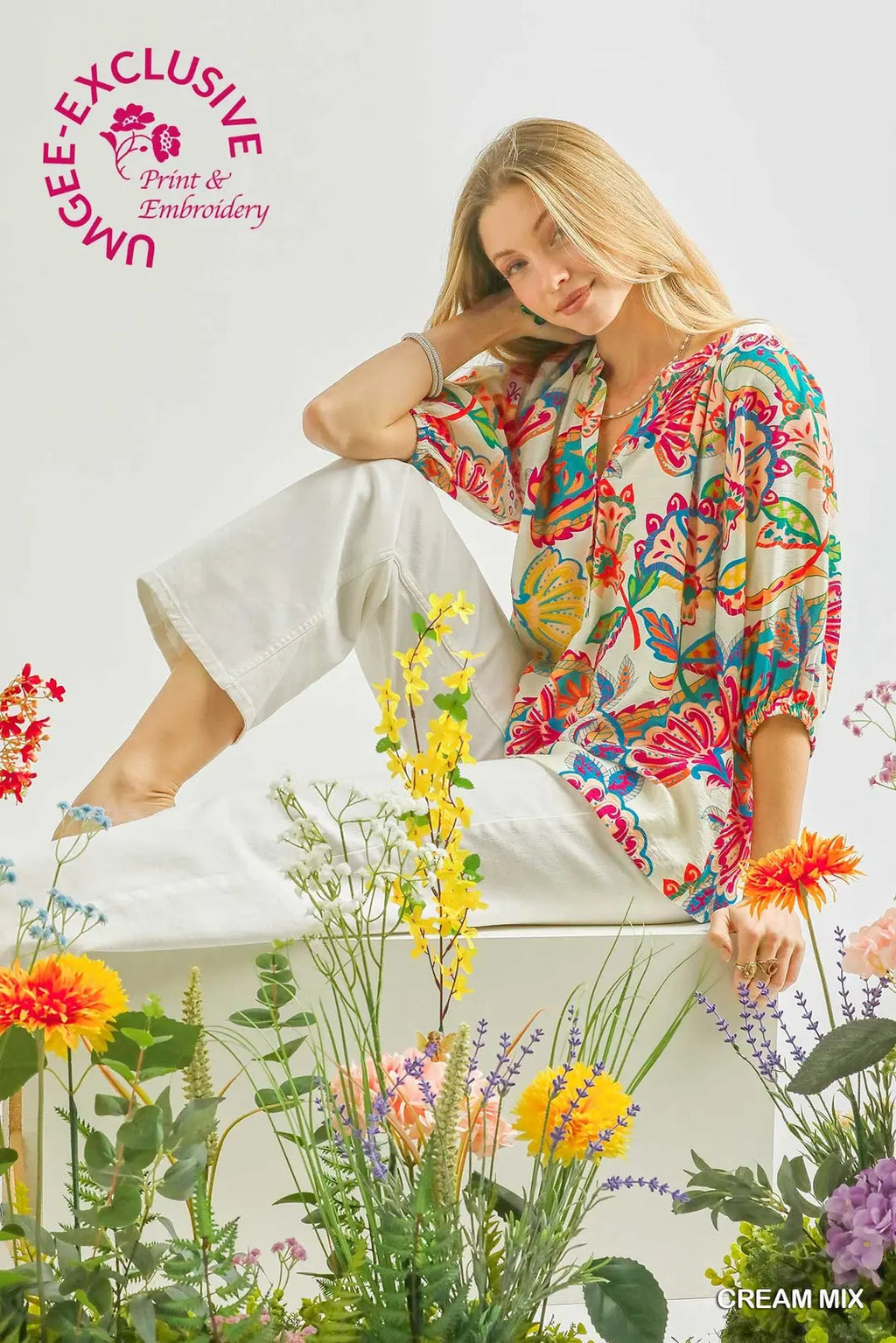 UMGEE CREAM MIX TOP K1607