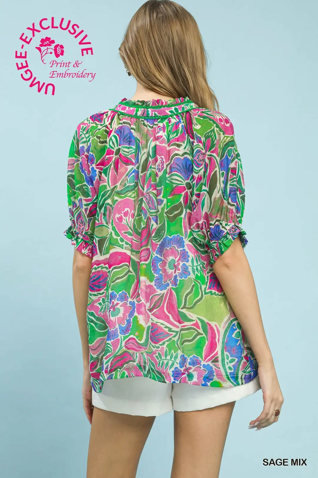 UMGEE SAGE MIX TOP K1901