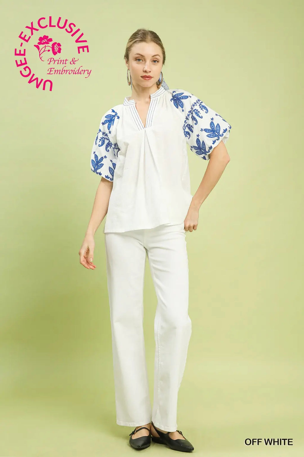UMGEE OFF WHITE TOP K1917