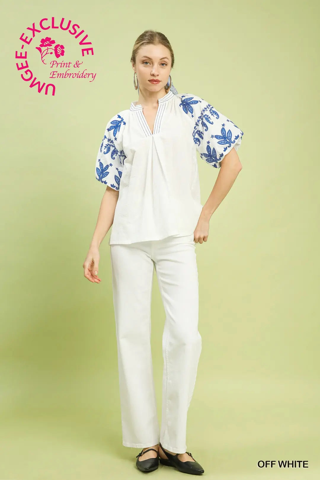 UMGEE OFF WHITE TOP K1917