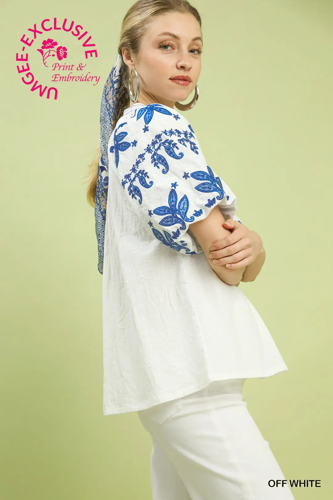 UMGEE OFF WHITE TOP K1917