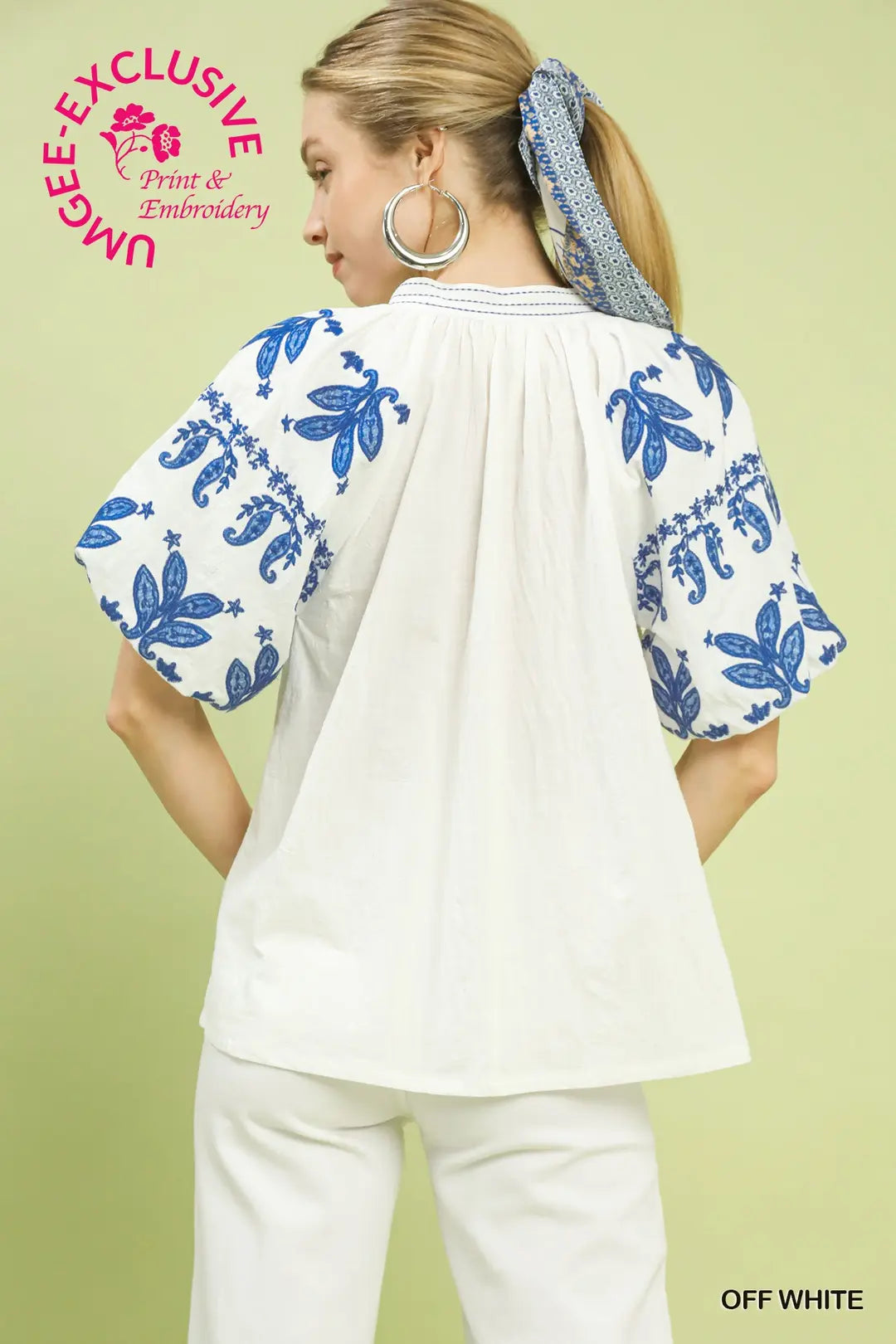 UMGEE OFF WHITE TOP K1917