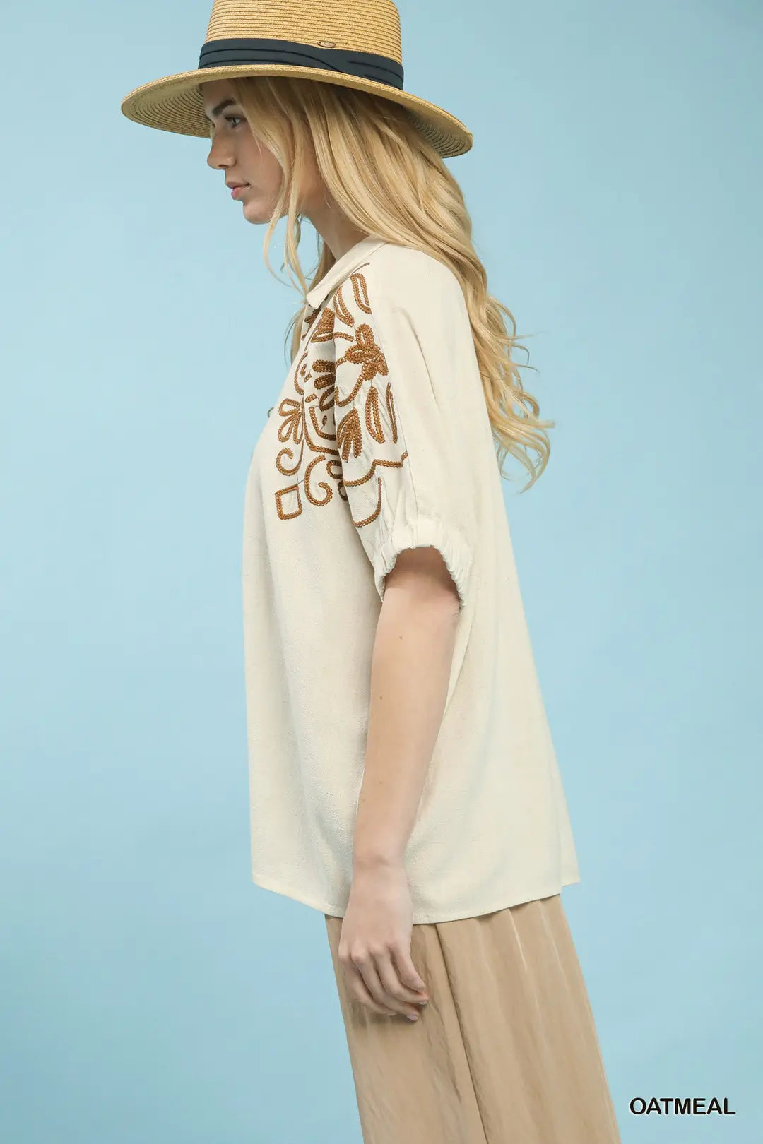 UMGEE OATMEAL TOP C6184