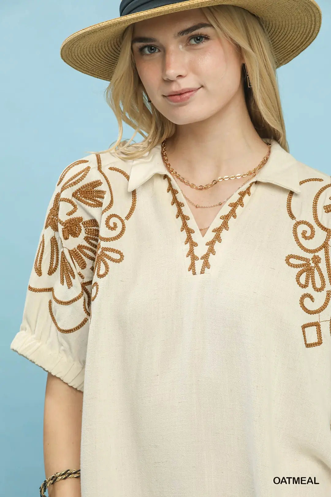 UMGEE OATMEAL TOP C6184