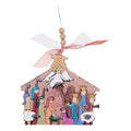 NATIVITY WOOD ORNAMENT