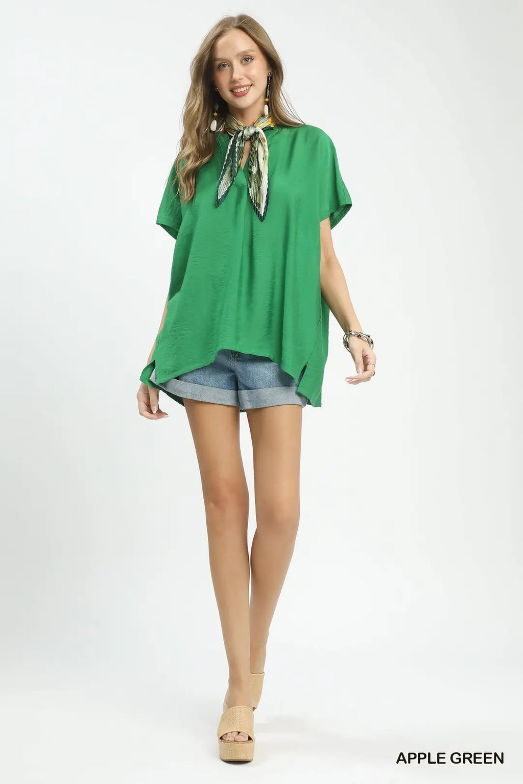 UMGEE VNECK TUNIC TOP D1010