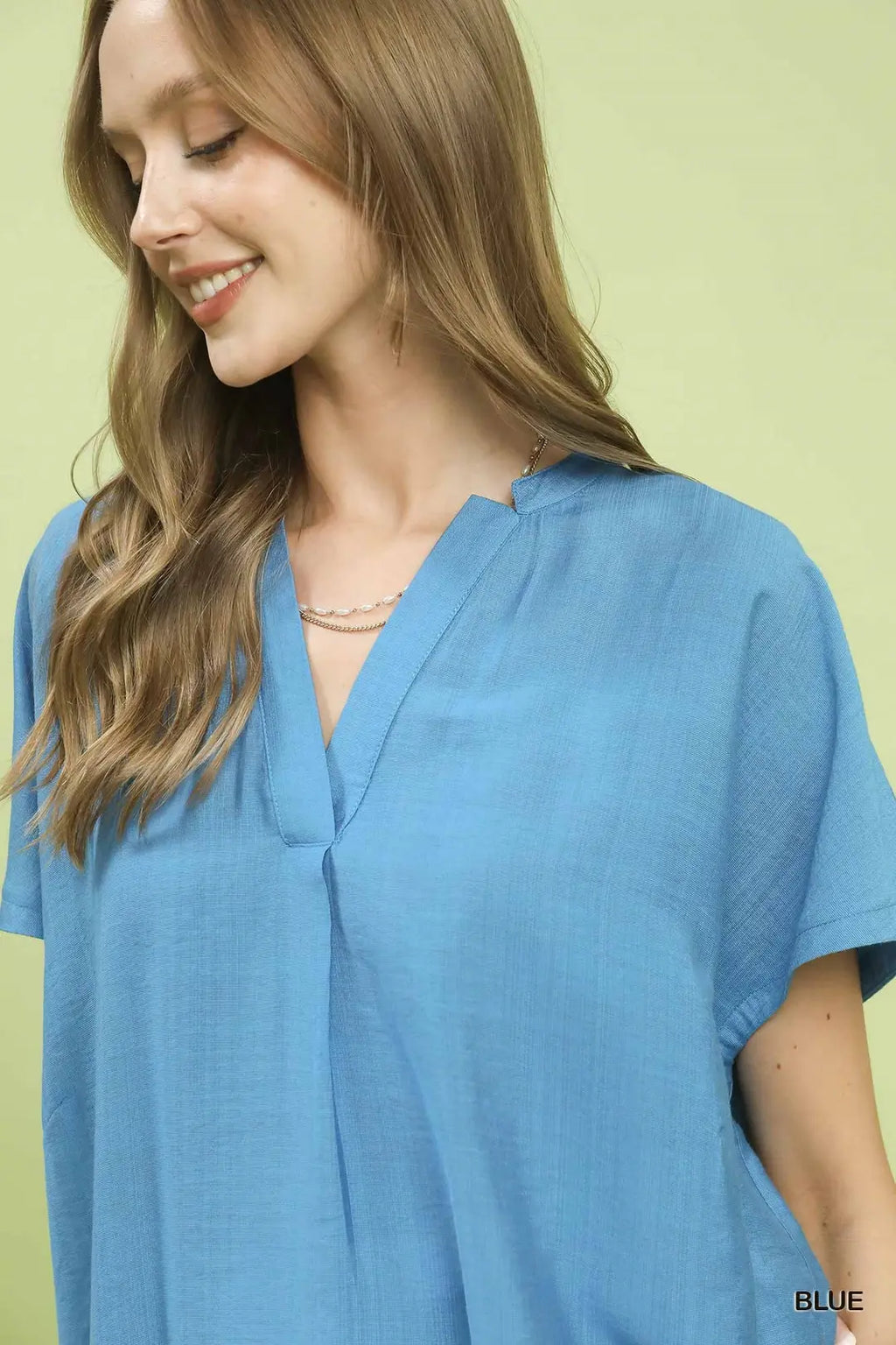 UMGEE VNECK TUNIC TOP D1010