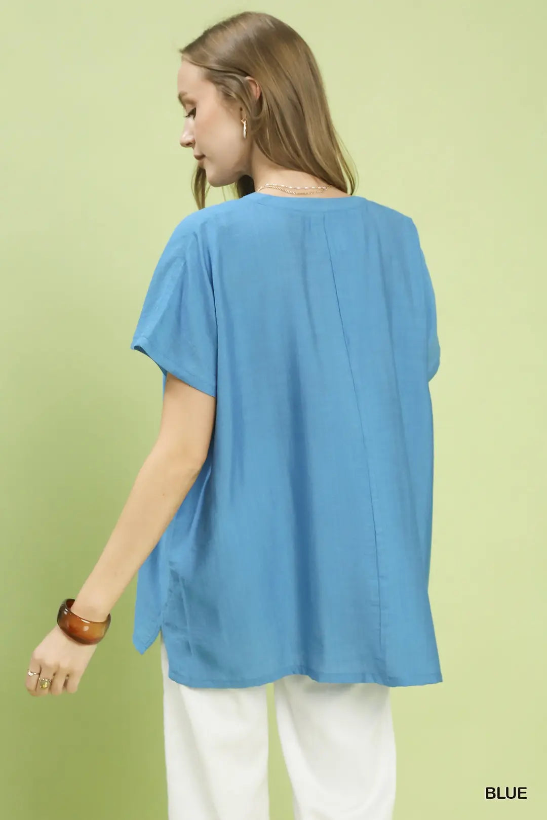 UMGEE VNECK TUNIC TOP D1010