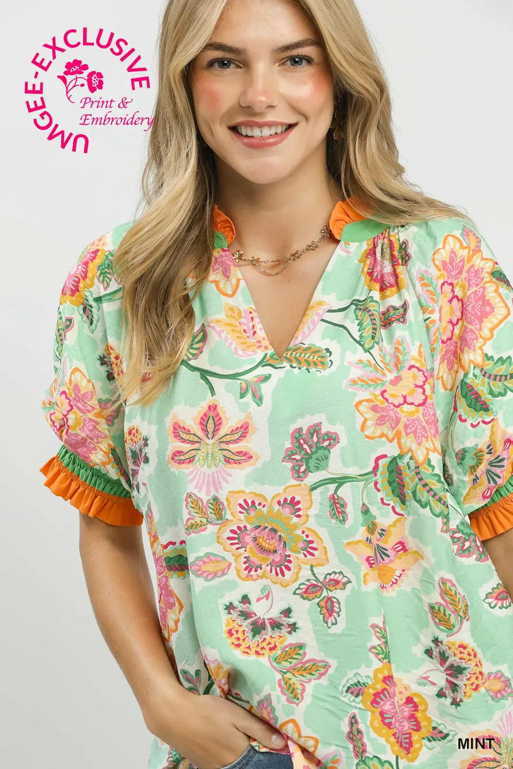 UMGEE MINT TOP C6271