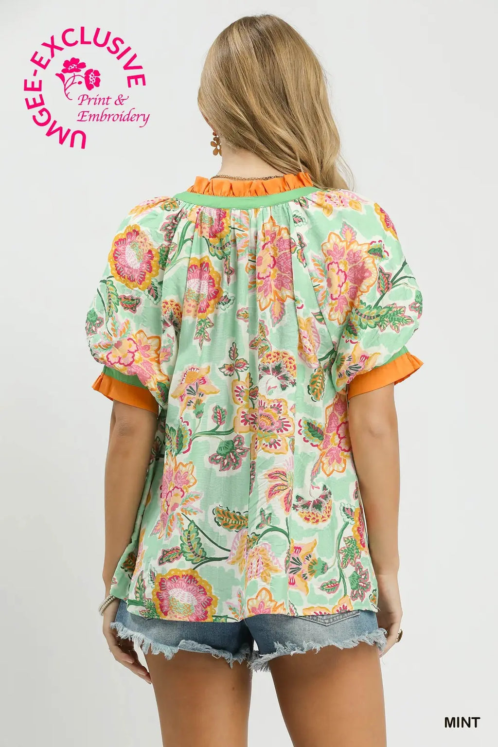 UMGEE MINT TOP C6271