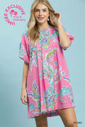 UMGEE PINK DRESS C6331