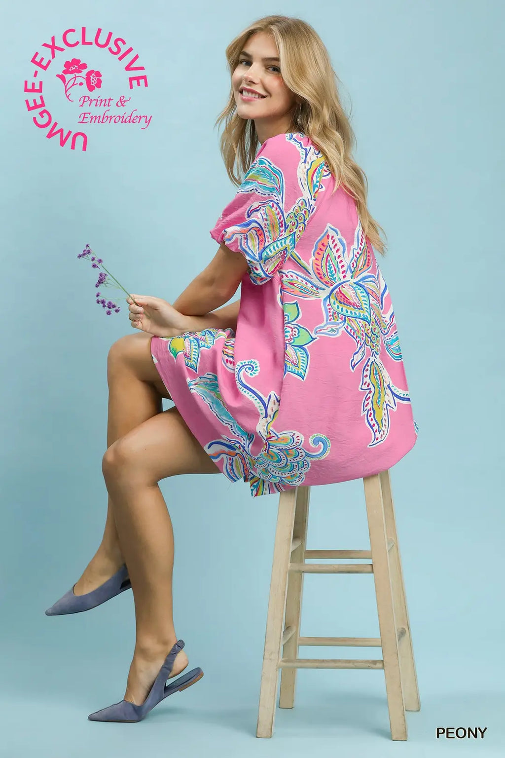 UMGEE PINK DRESS C6331