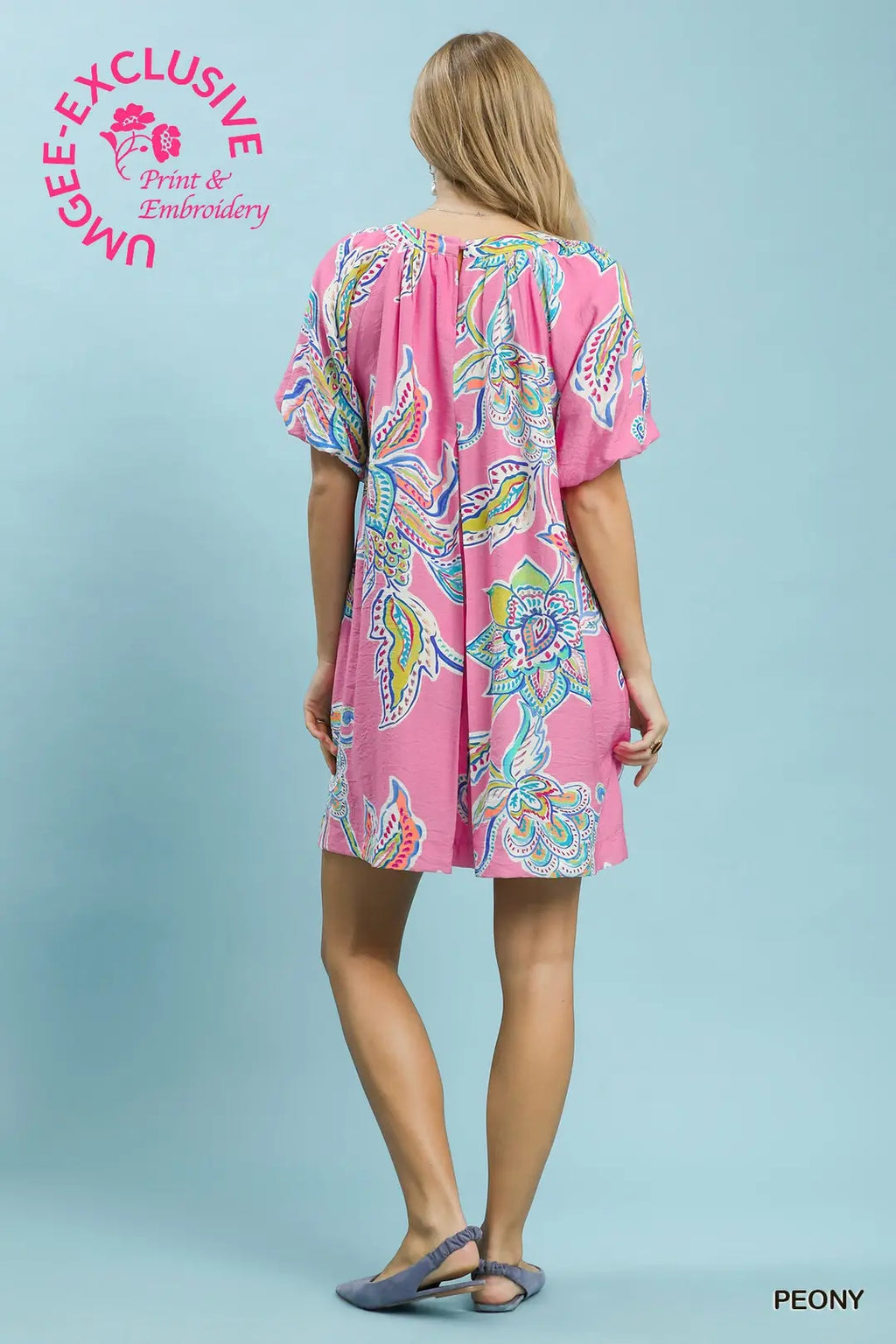 UMGEE PINK DRESS C6331