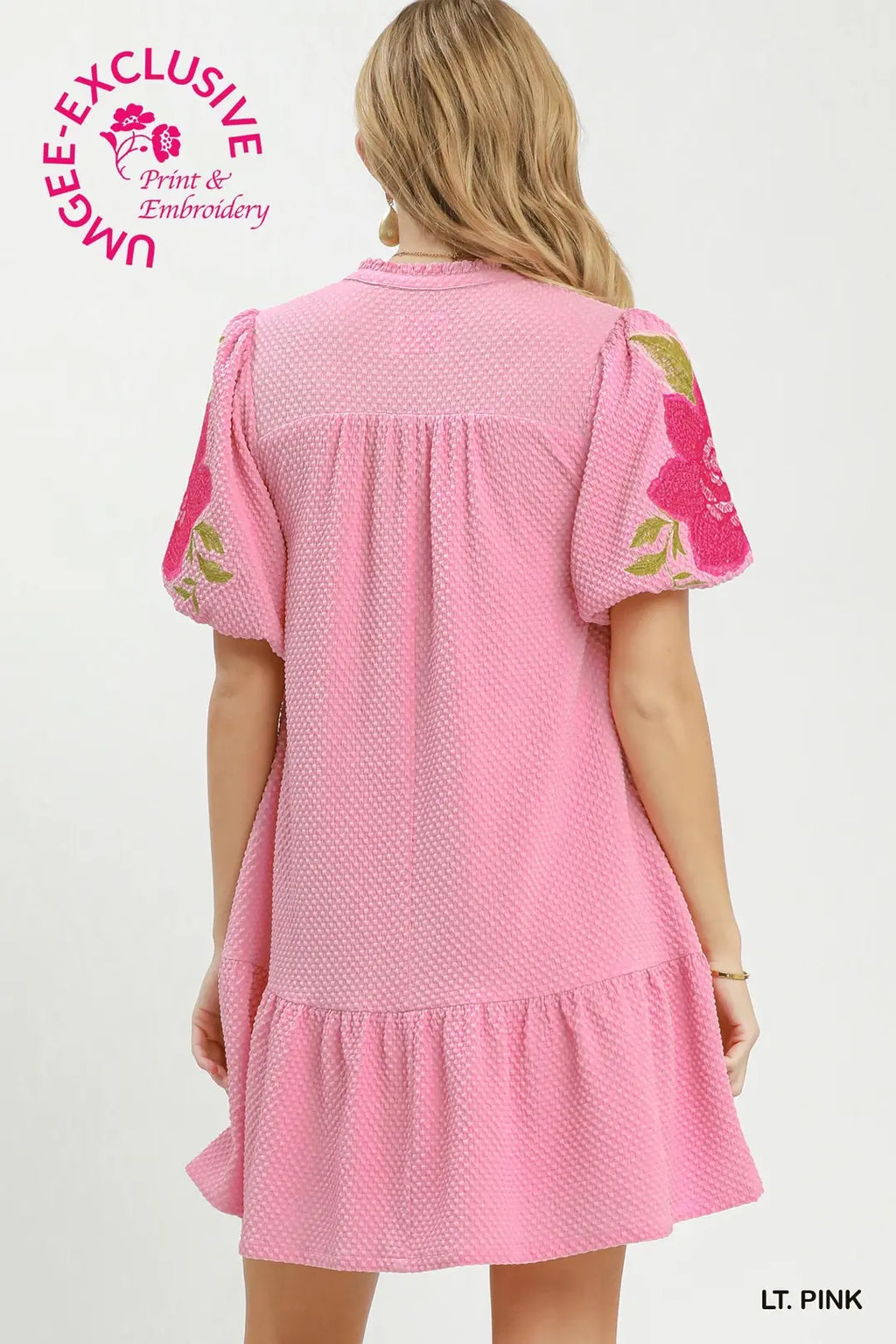 UMGEE LT PINK DRESS D1092