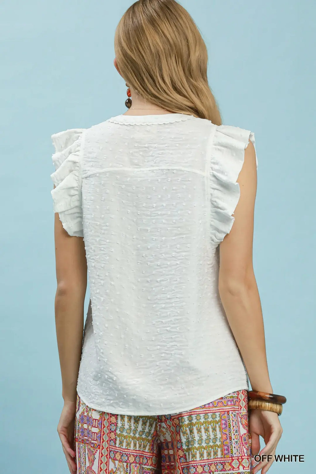 UMGEE OFF WHITE BLOUSE C6504