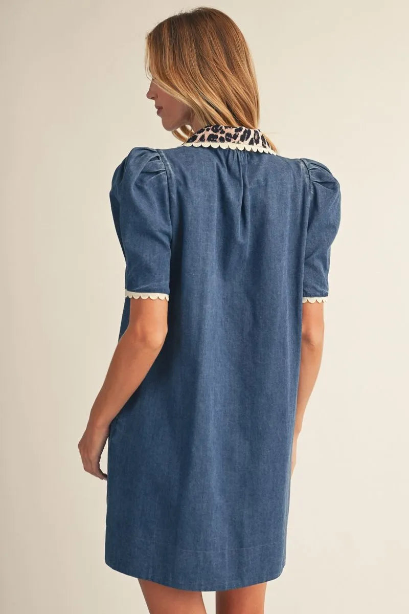 JODIFL DENIM DRESS R7299