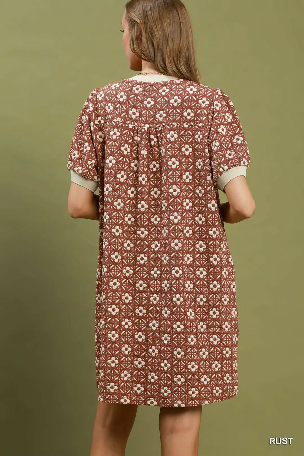UMGEE RUST DRESS C6443
