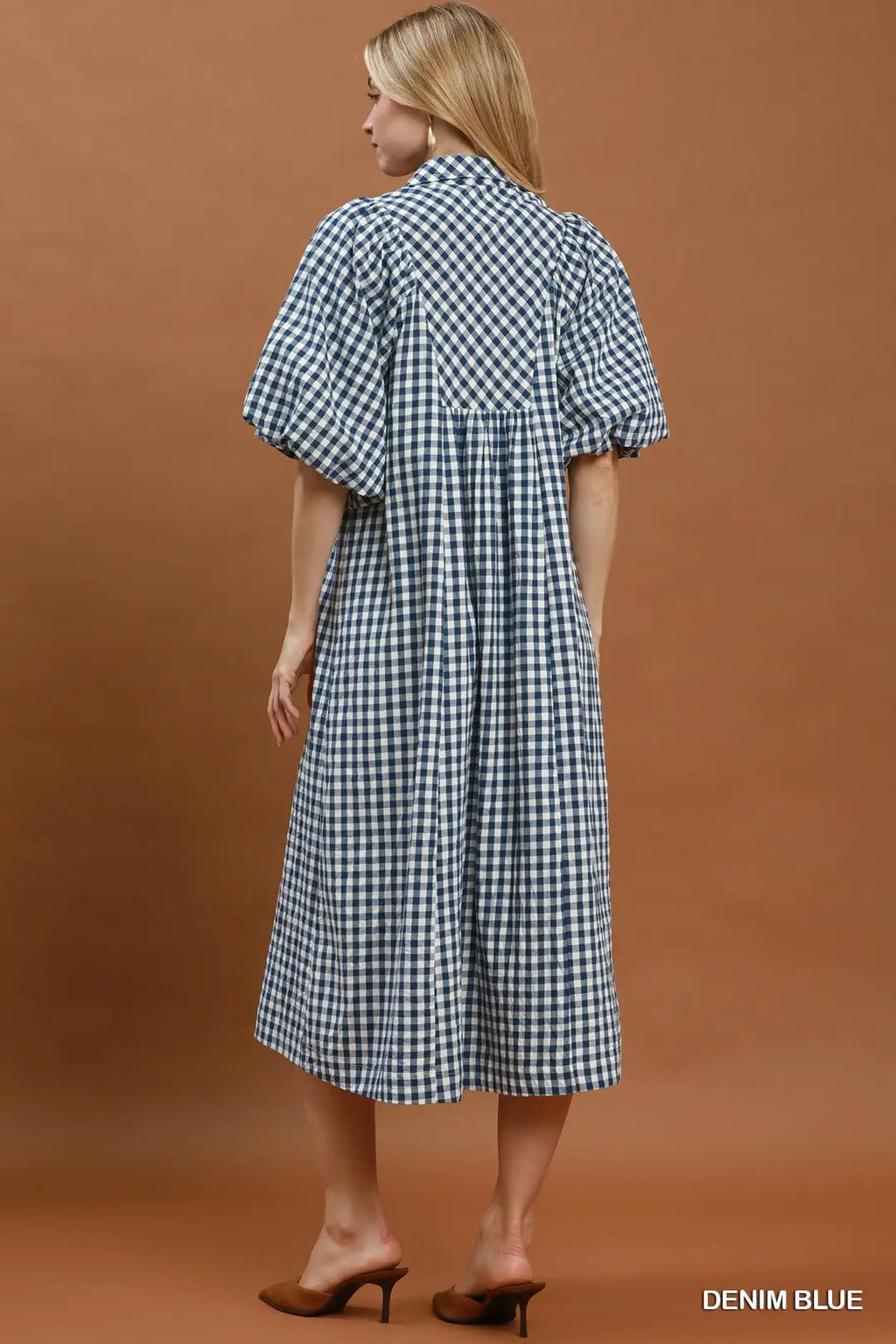 UMGEE DENIM BLUE DRESS D1155