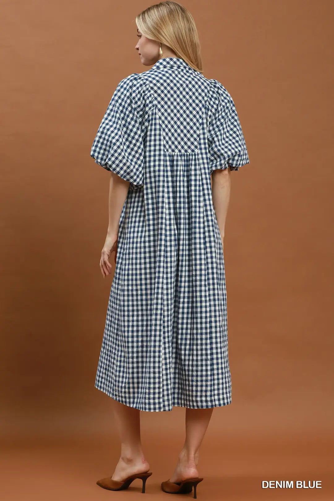 UMGEE DENIM BLUE DRESS D1155