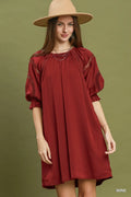 UMGEE WINE DRESS N7023