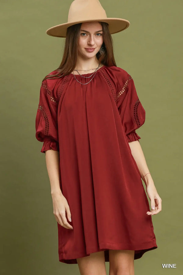UMGEE WINE DRESS N7023