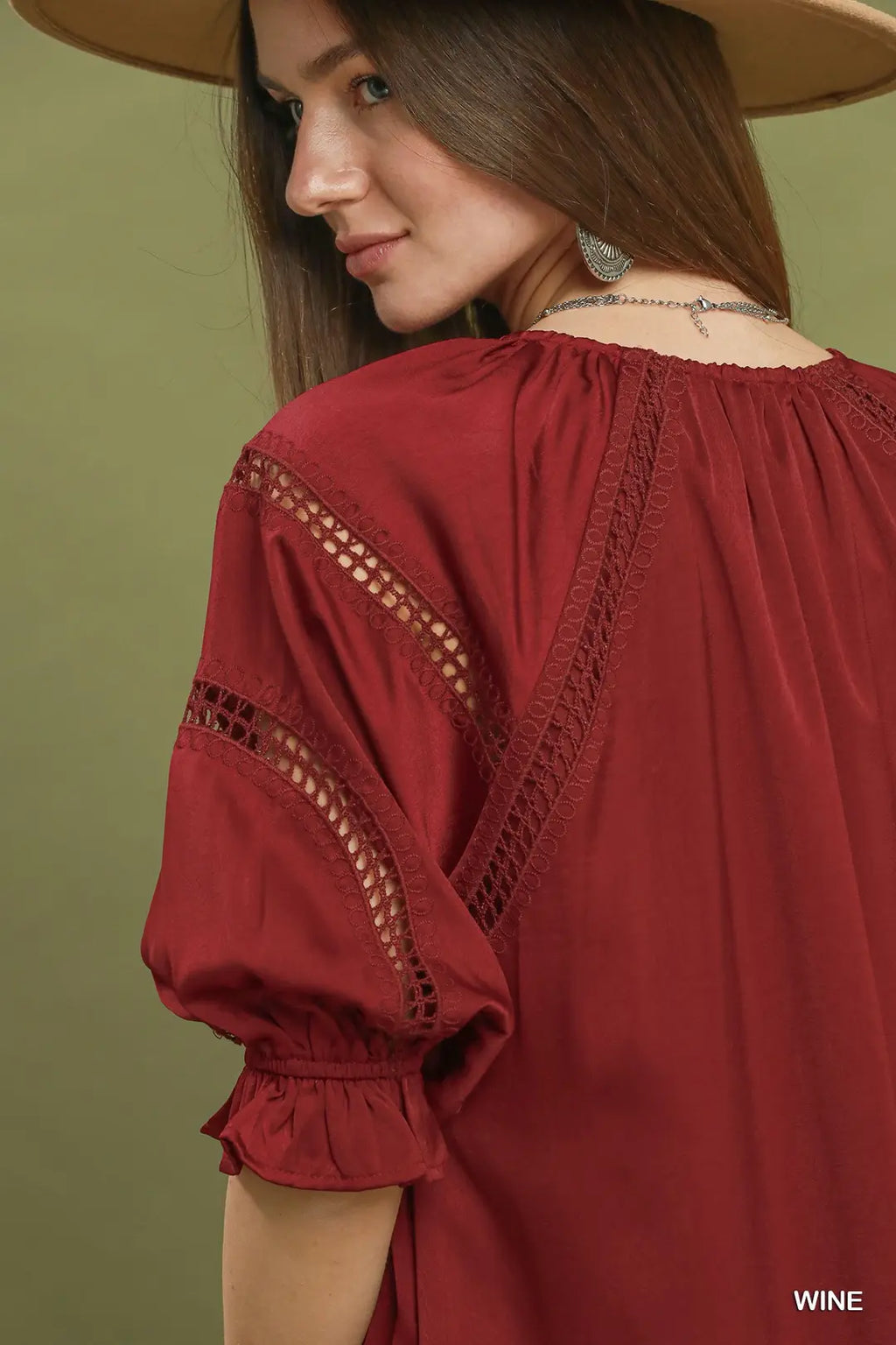 UMGEE WINE DRESS N7023