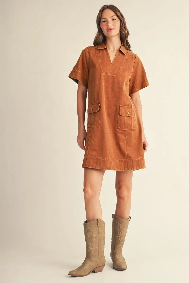 JODIFL CAMEL DRESS G51180