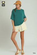 UMGEE LUX TEAL TOP