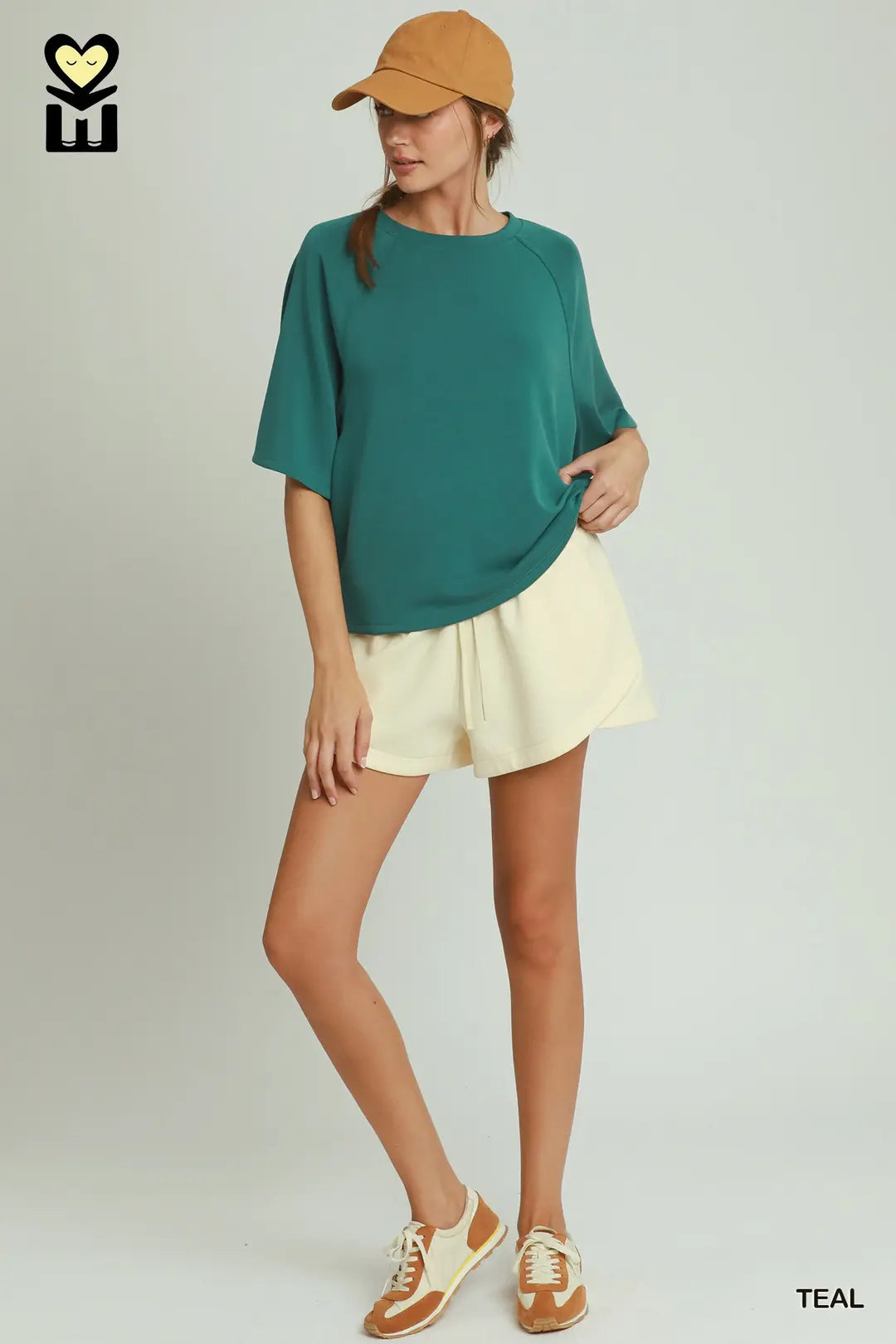 UMGEE LUX TEAL TOP