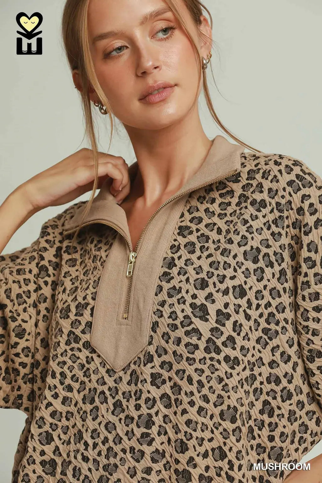 UMGEE LEOP PULLOVER H1199T