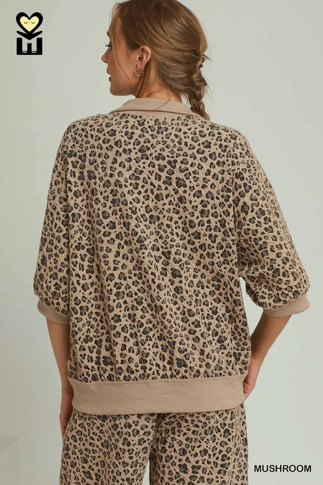 UMGEE LEOP PULLOVER H1199T