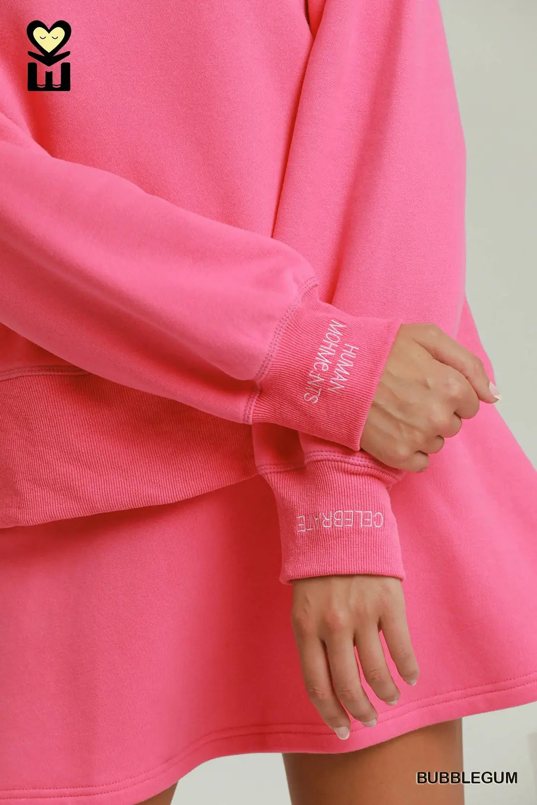 UMGEE PINK SWEATSHIRT H1212-T