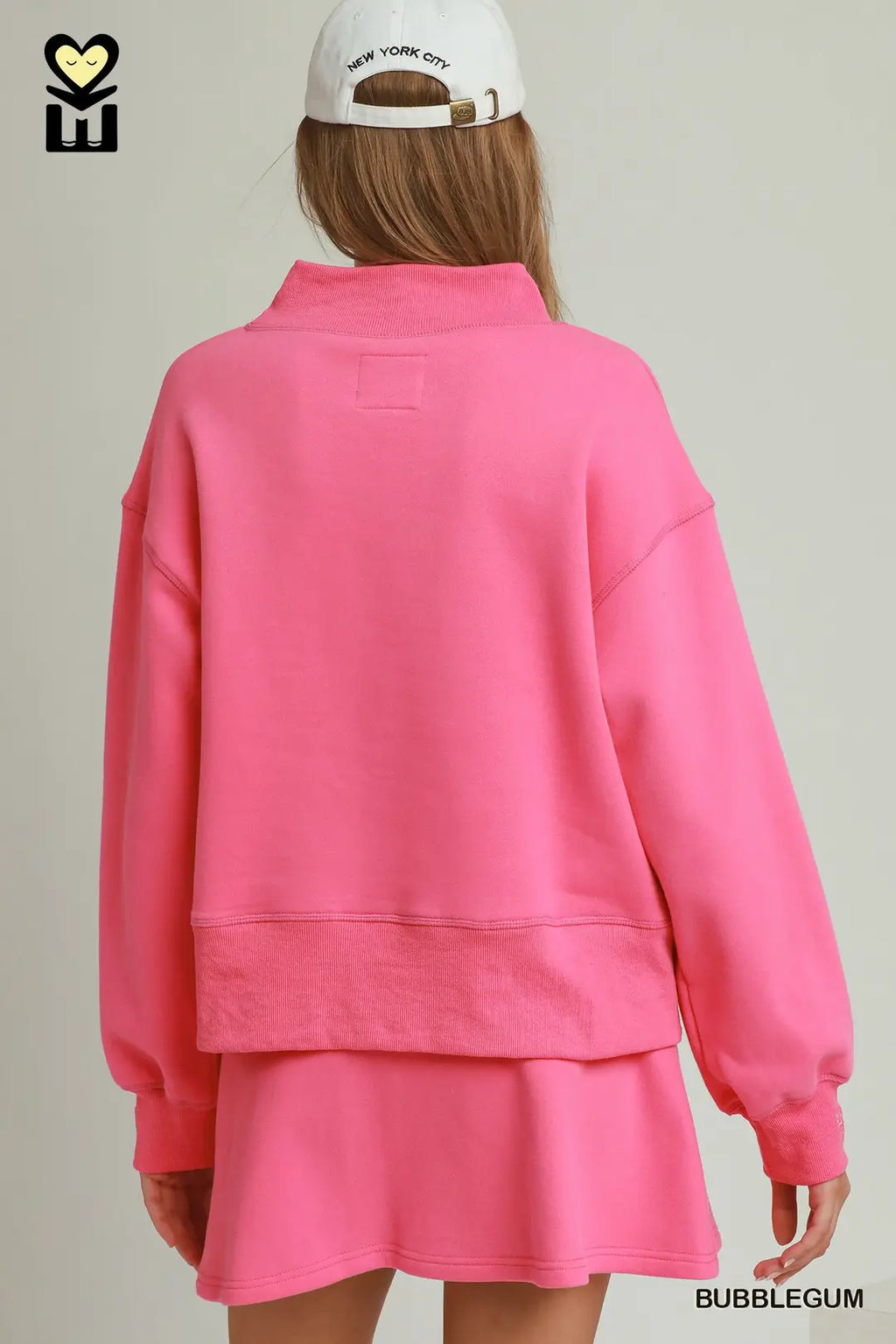 UMGEE PINK SWEATSHIRT H1212-T